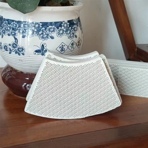 Placa de cerámica de nido de abeja para horno de barbacoa